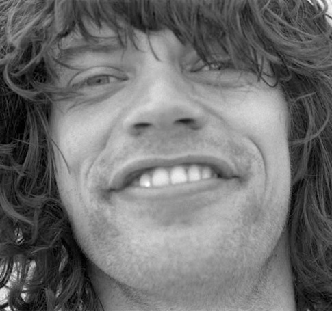 Sonrisa de Mick Jagger