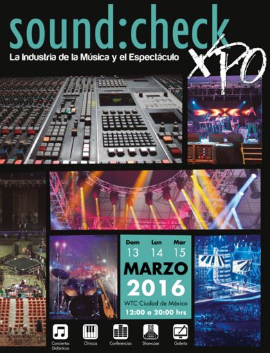Regresa la Expo más grande en Latinoamérica para la industria de la música y el Espectáculo en su edición 2016

SoundCheck Expo en el WTC de la Ciud...