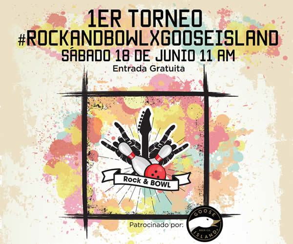 LA BARRA Y BOLERAMA COYOACAN presentan el 1er torneo #ROCKANDBOWLXGOOSEISLAND este 18 de Junio a partir de las 11:00 AM

Se contará con la presencia...