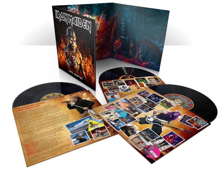 Warner Music lanzará a nivel mundial el álbum “The Book Of Souls: Live Chapter” este 17 de noviembre (a través de BMG en los Estados Unidos). Este mat...