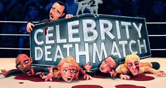 ¿Recuerdas cuando MTV tenía programas divertidos?
Uno de tantos era el Celebrity Deatmatch, que aunque brutal, en esta serie de animación stop-motion...
