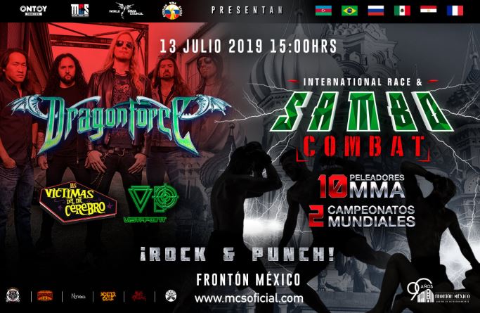 La promotora MCS (Military Combat Sambo), ONTOY PRODUCTIONS, el World MMA Council a través de su presidente, así como miembros de la Federación Mexica...