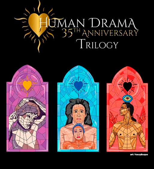 HUMAN DRAMA celebrando su XXXV aniversario con el TRILOGY SHOW, donde tocaran sus 3 principales discos Pin Ups, Cause And Effect y The World Inside en...