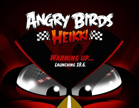 Angry Birds evoluciona y en su próxima edición la empresa Rovio planea subir a los angry birds a bordo de los autos de la máxima categoría la F1. Imag...