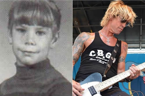 Duff Mckagan - antes & después