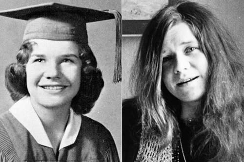 Janis Joplin - antes & después