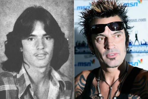 Tommy Lee - antes & después