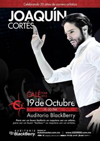 El guapo “bailaor” <b>Joaquín Cortés</b> regresa a México para celebrar 20 años de carrera artística con su mundialmente aclamado espectáculo  <b>Calé...