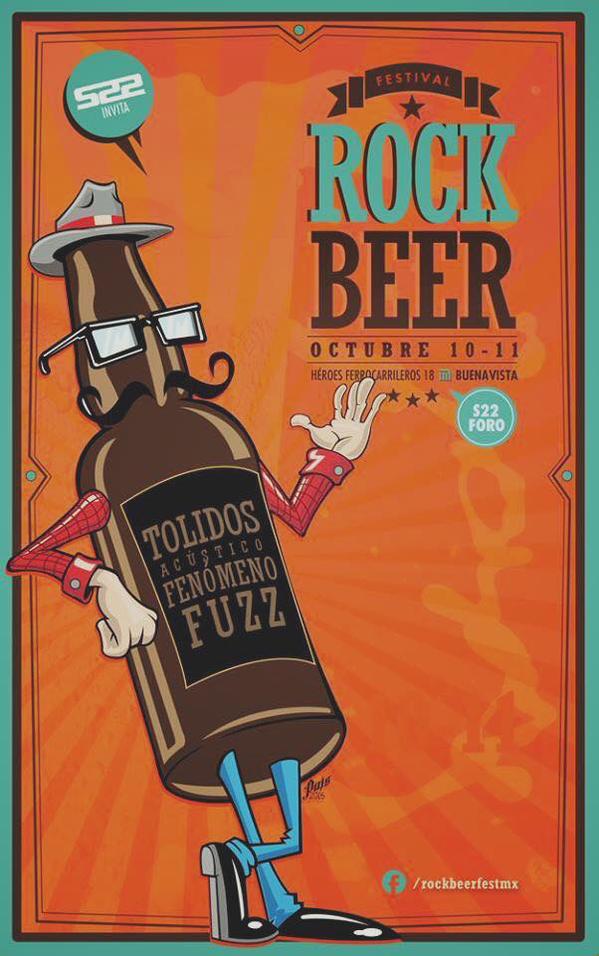 Llega la primera edición del Rock Beer Fest, un festival para promover el consumo de la cerveza artesanal.

Más de 40 expositores, Cerveza artesanal...
