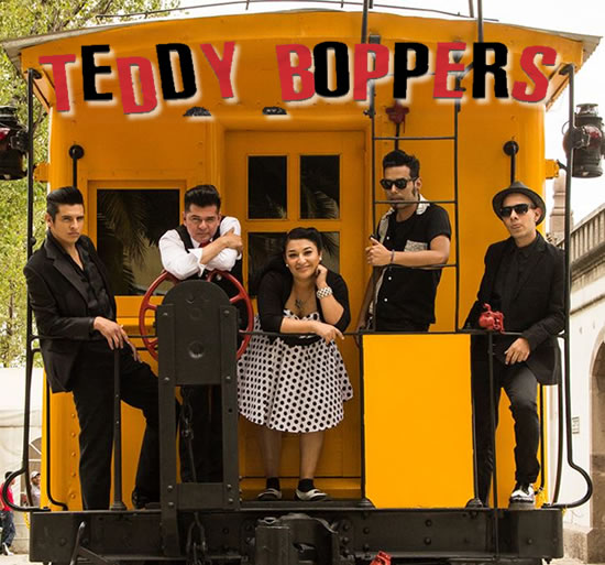 Los Teddy boopers son una banda del DF que fusiona ritmos de los años 50´s, y presentan su nuevo material discográfico en un EP de edición especial ti...