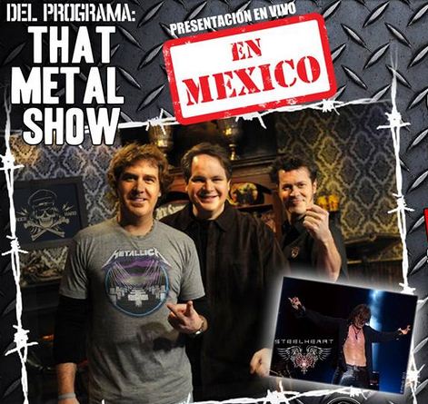 Llega a nuestro país <b>That Metal Show</b> un talk show estadounidense presentado y dirigido por el periodista Eddie Trunk con la colaboración de Jim...