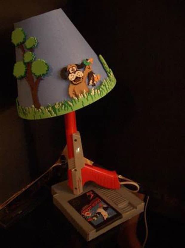 Lámpara de Duck Hunt