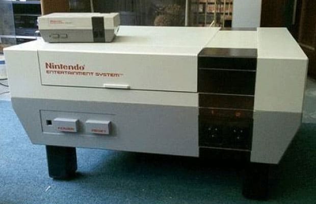 Mesa de consola de Nintendo