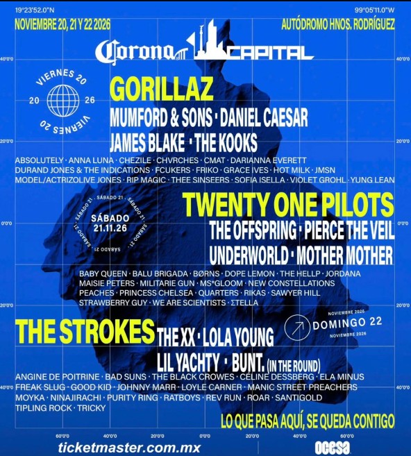 El cartel oficial es una bomba de adrenalina