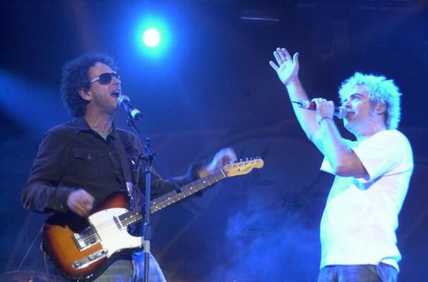 Pericos compartieron escenario con Gustavo Cerati en el Vive Latino 2005