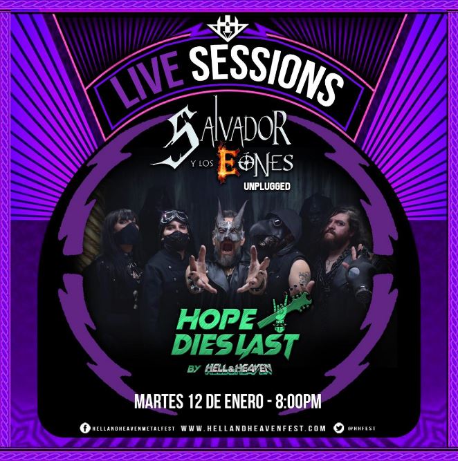 Encabeza este martes 12 de enero la Tercer fecha de 'Hope Dies Last' de Hell and Heaven Fest