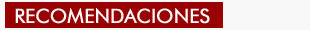RECOMENDACIONES