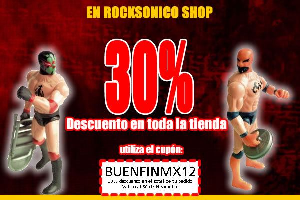 30% de descuento en nuestra tienda, utiliza el cupón BUENFINMX12