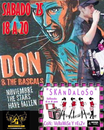 Entrevista en Skandaloso Sabado 25 Octubre