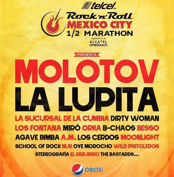 Llega la 2da edición del Rock n´ Roll Marathon Series a la Ciudad de Méxio, una ciudad llena de vida, con gran historia y cultura, que estará lista pa...