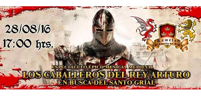 Espectáculo Épico Medieval este 28 de Agosto en el CC Miguel Sabido