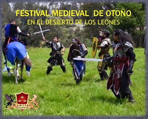 Gran Festival Medieval de Otoo de KAMELOT EL CASTILLO DEL REY en el ex convento del Desierto de los Leones