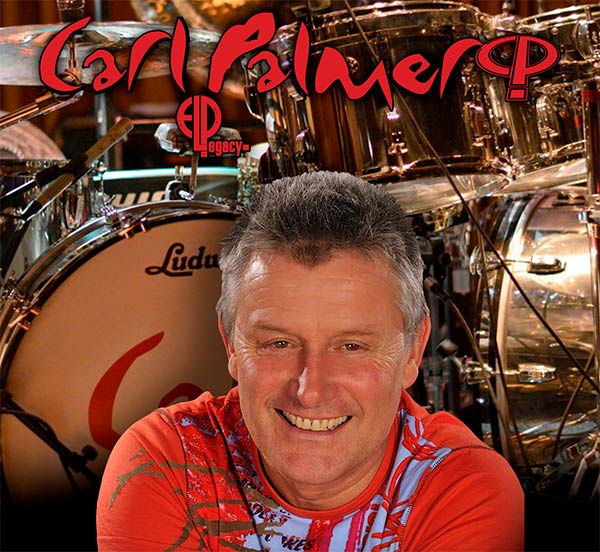  El baterista y percusionista británico Carl Palmer llega al Lunario