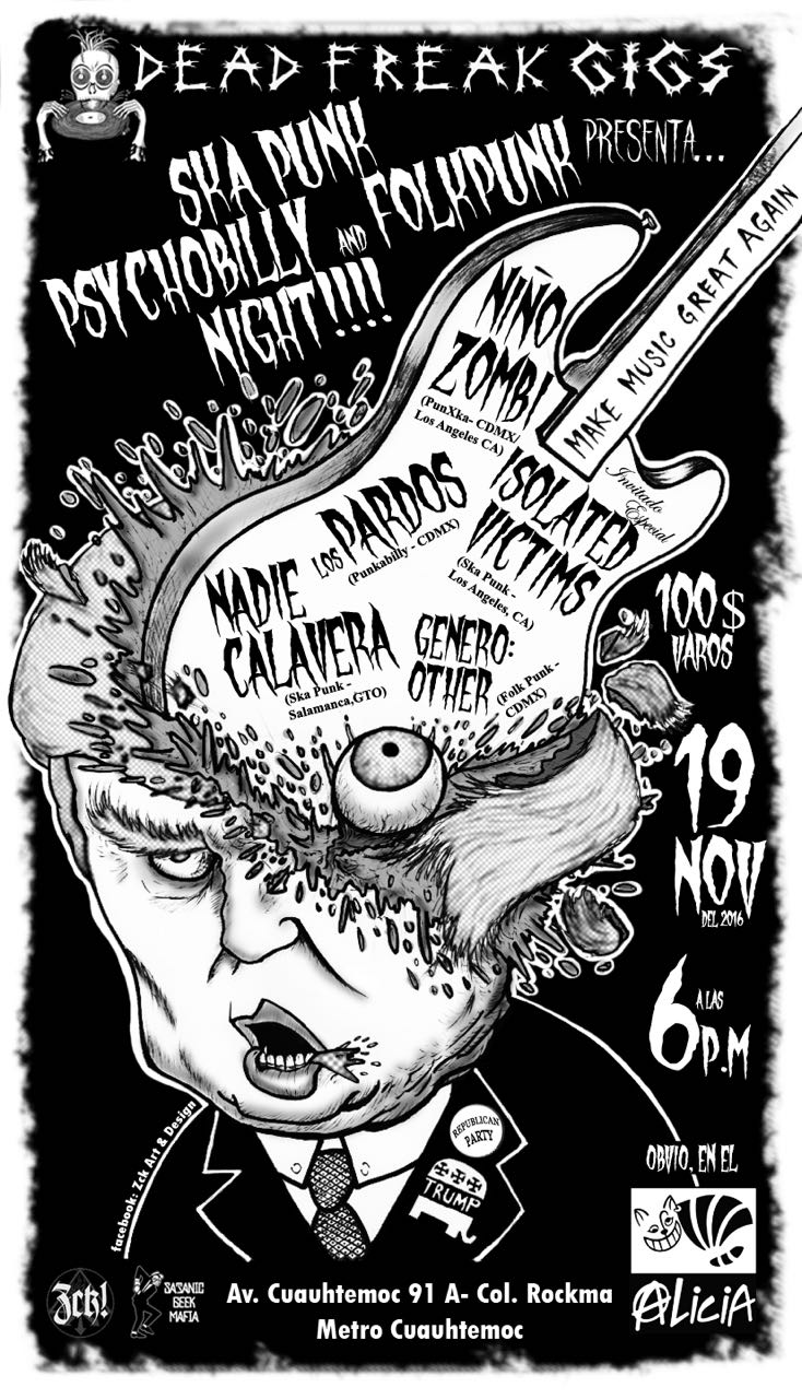 SKA PUNK, PSYCHOBILLY AND FOLKPUNK NIGHT