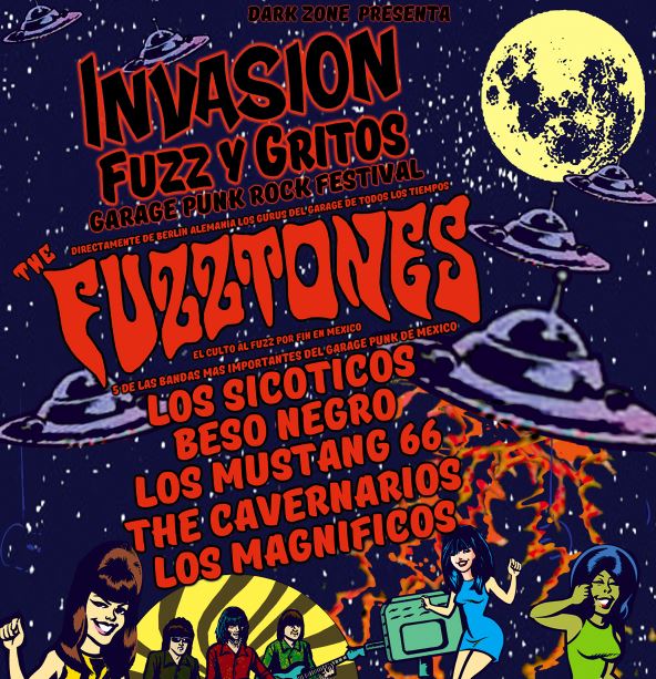 THE FUZZTONES EN MEXICO