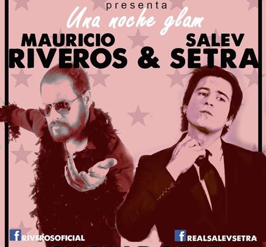 Glam Rock con Salev Setra y Mauricio Riveros en el Foro Bizarro