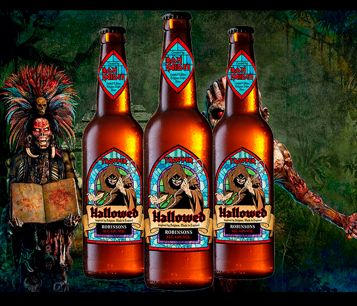 HALLOWED, La nueva cerveza de IRON MAIDEN