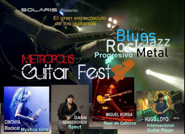 METROPOLIS GUITAR FEST 4ta edición - 18 de Mayo