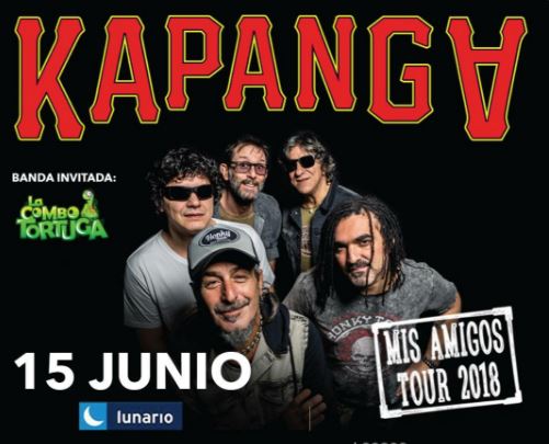 KAPANGA llega con 'Mis Amigos Tour 2018' a la CDMX