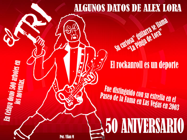 Uno de los personajes más importantes en la historia del Rock Mexicano y su banda cumplirán 50 años este 2018, y él sigue 