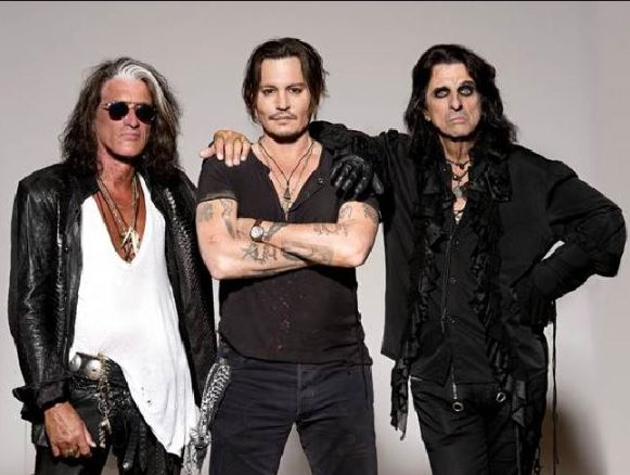 Alice Cooper , Johnny Depp y ? ?Joe Perry lanzan The Boogieman Surprise, segundo sencillo de Hollywood Vampires