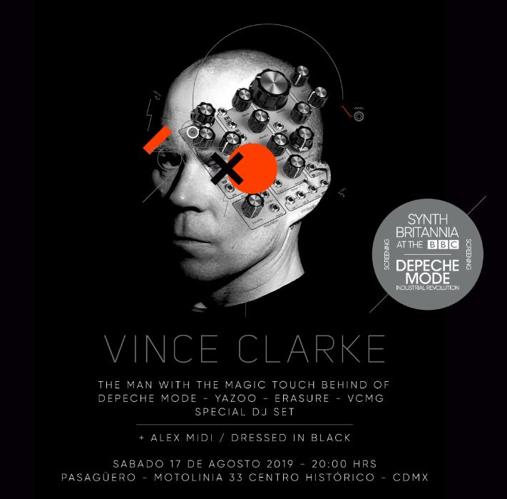 7 razones para ver a Vince Clarke en la CDMX