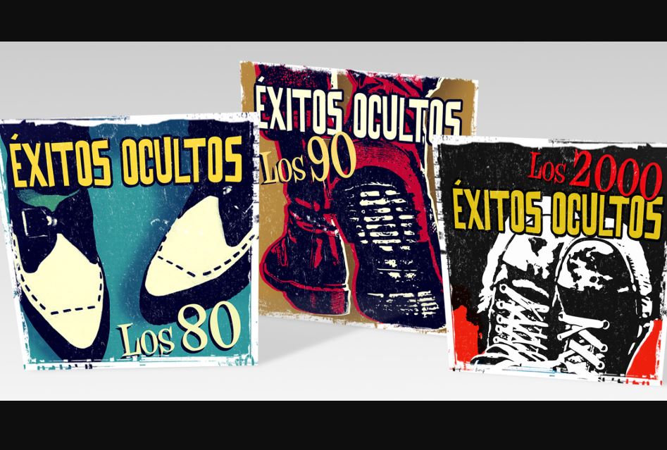 Éxitos Ocultos. Descubre los éxitos no oficiales de los 80, los 90 y los 2000.