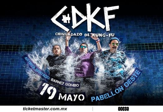 Punk, chelas y Chingadazo de Kung Fu en el Pabelln Oeste!