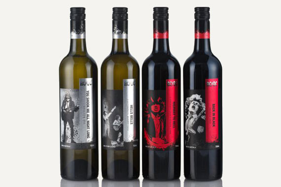 AC/DC con su propia línea de vinos