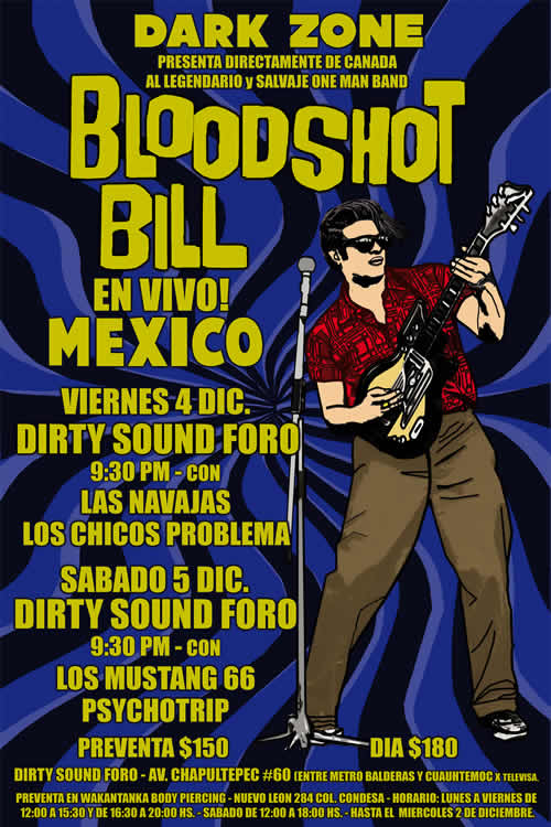 BLOODSHOT BILL en México