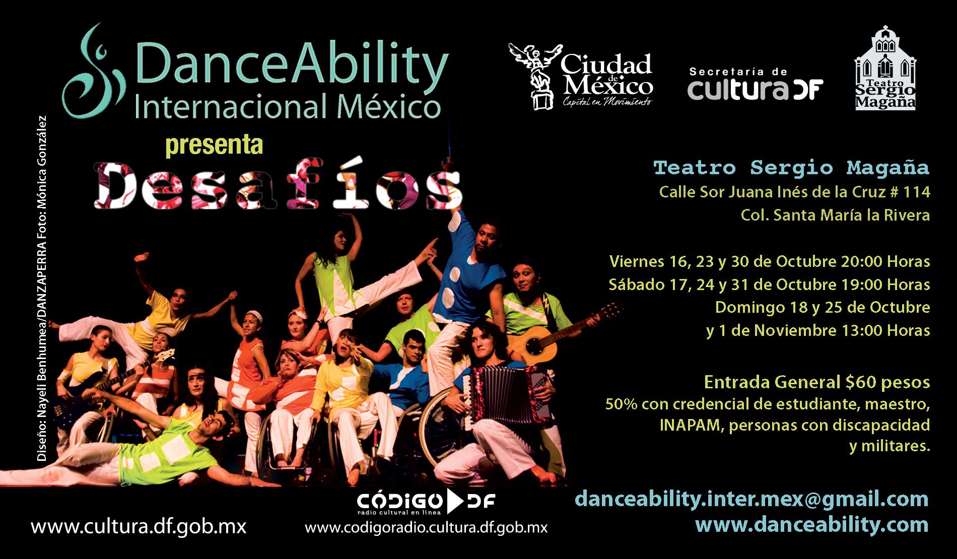 <b>¡El trabajo del grupo DanceAbility Internacional México está cobrando fuerza en el país! </b>
 
Gracias al éxito de su presentación el pasado 23...