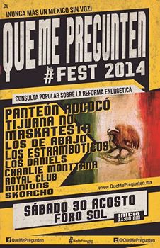 QUE ME PREGUNTEN FEST - 30 Agosto