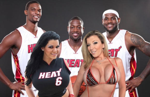 ESTRELLAS PORNOS DARAN PREMIO SEXUAL A SUS SEGUIDORES DE TWITTER PARA CELEBRAR CAMPEONATO DE MIAMI HEAT 