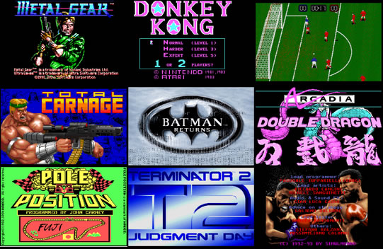 VIDEO JUEGOS DE LOS 80s y 90s