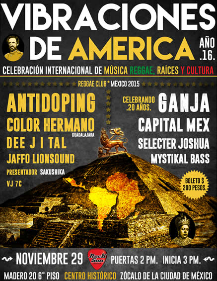 VIBRACIONES DE AMERICA - 29 NOV