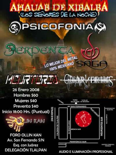 FORO OLLIN KAN Metal Mexicano en Tlalpan , 