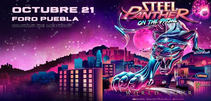 STEEL PANTHER  - Llega con su On the Prowl World Tour a México