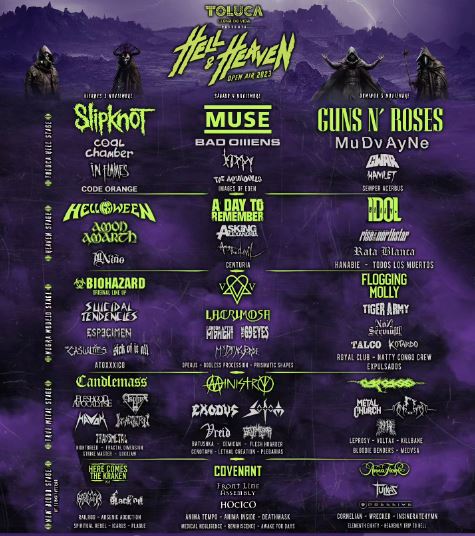 El festival metalero más esperado de México