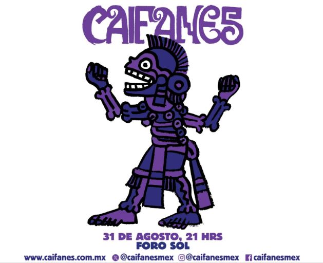 CAIFANES - Se presentará por primera vez en el Foro Sol