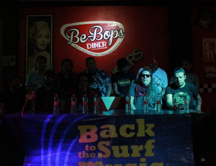 BACK TO THE SURF MUSIC FESTIVALClaveria 22, back to the surf music, festival de surf en el claveria 22, fenomeno fuzz y yucatan agogo en el claveria 22